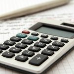 Calculator with funding notes