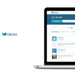 ORCHA website displayed on a computer