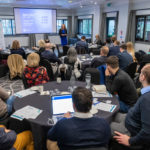Audience at Health Matters Cheshire Warrington Launch Event