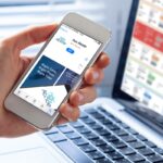 DocAbode Platform in use on mobile phone and computer