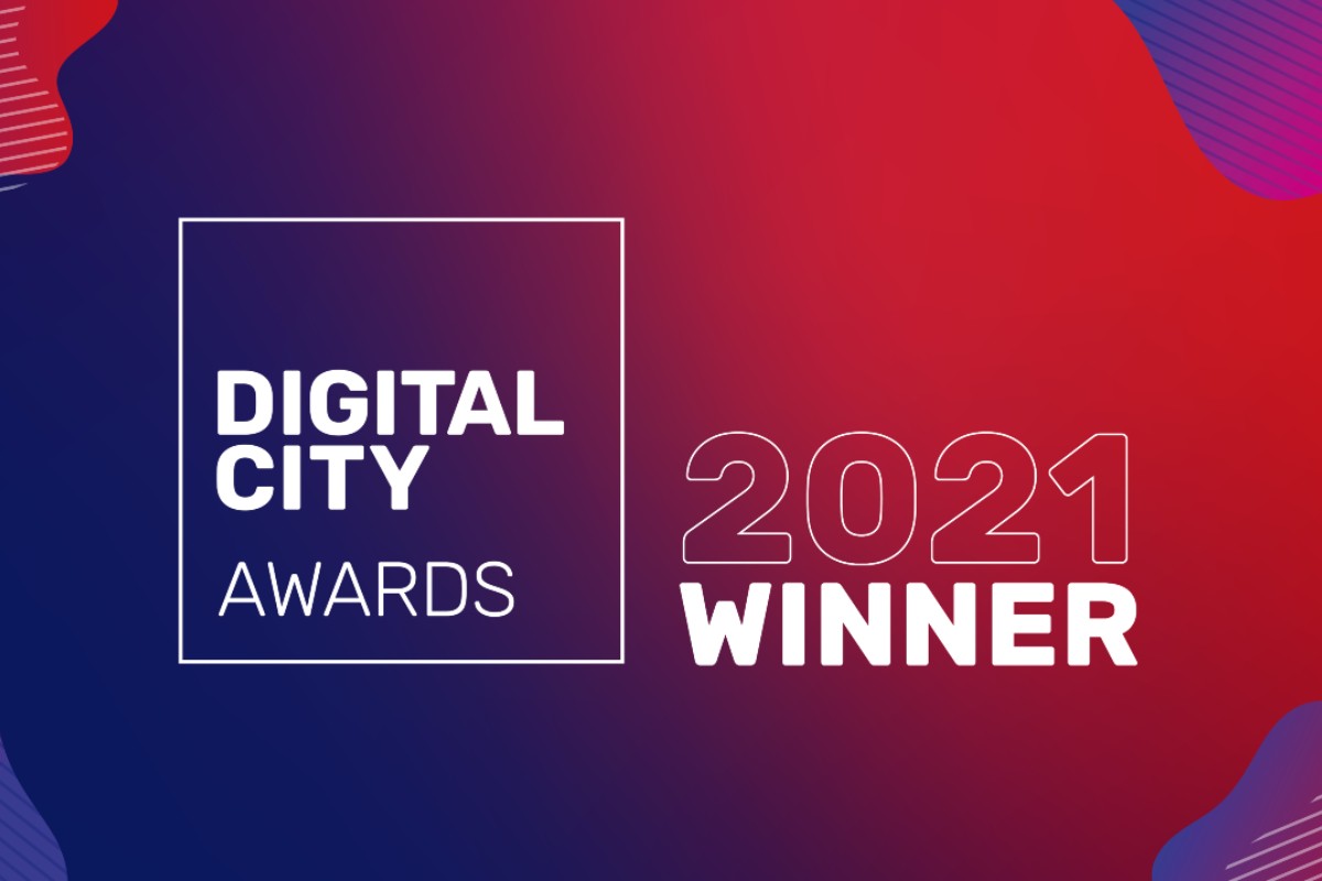 Graphic: Digital City Awards 2021 Winner