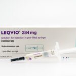 Box and syringe of inclisiran drug